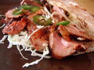 Pineapple pork al pastor
