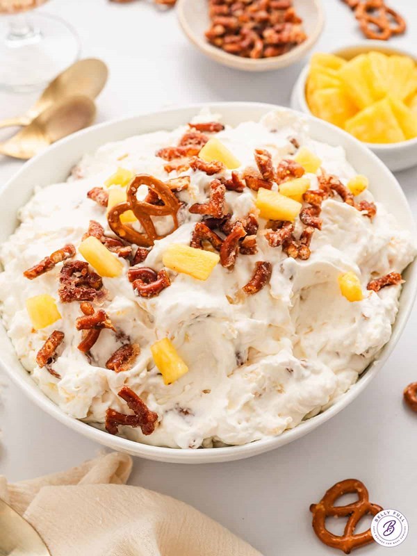 Pineapple pretzel fluff