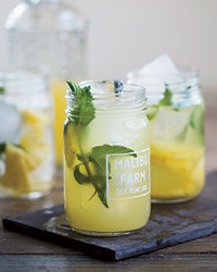 Pineapple-sake sangria with jalapeño