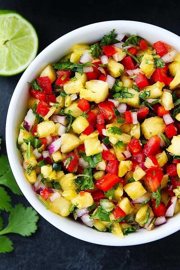 Pineapple salsa