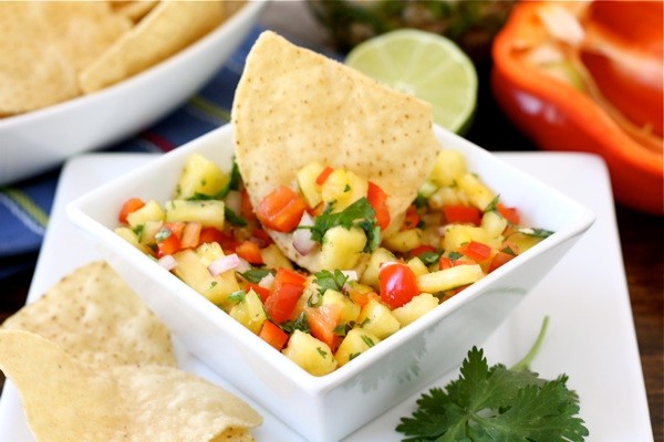 Pineapple salsa