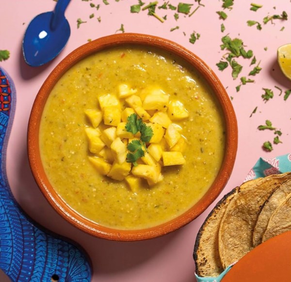 Pineapple salsa verde