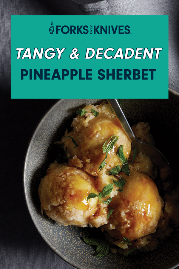 Pineapple sherbet 