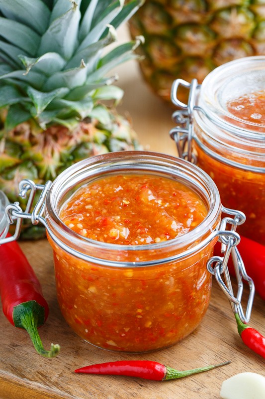 Pineapple sweet chili sauce