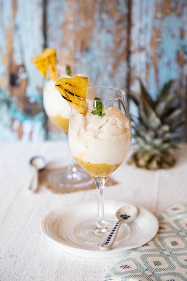 Pineapple syllabub