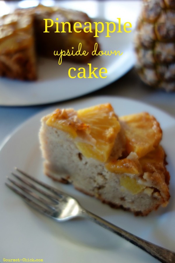 Pineapple upside down cake