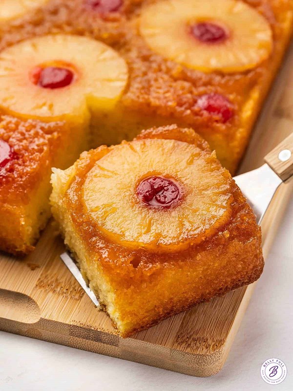 Pineapple upside down cake