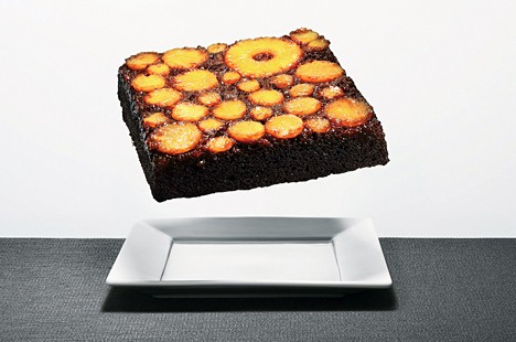 Pineapple upside-down pumpkin gingerbread