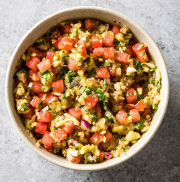Pineapple-watermelon salsa