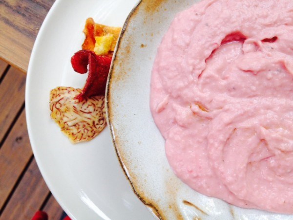 Pink bean dip