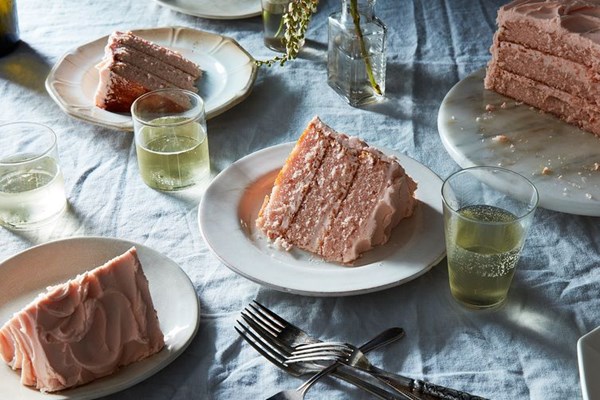 Pink Champagne cake