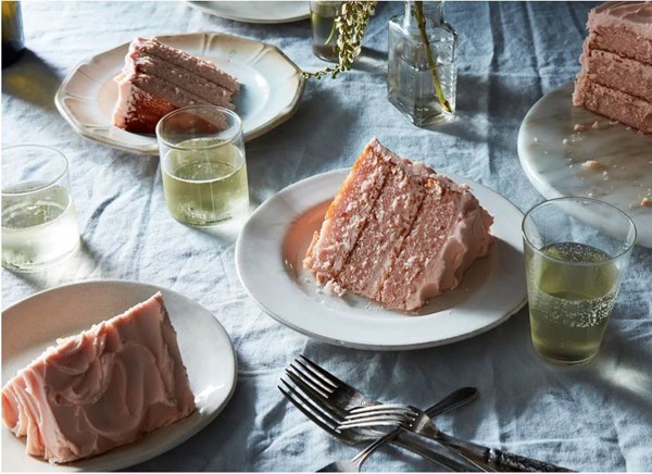 Pink Champagne cake