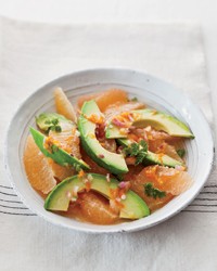 Pink-grapefruit-and-avocado salad