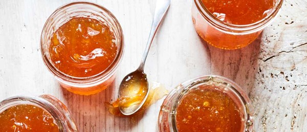 Pink grapefruit marmalade