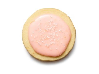 Pink grapefruit shortbread