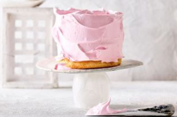 Pink grapefruit, yoghurt and cardamom chiffon cake