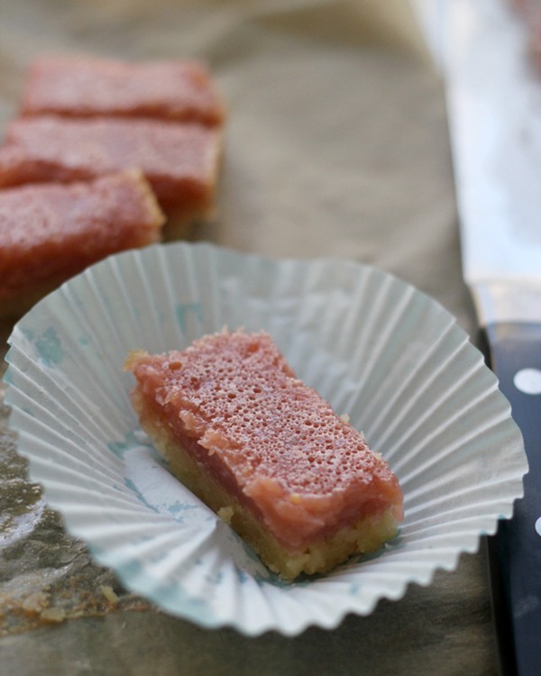 Pink lemonade bars