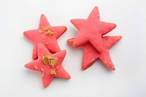Pink lemonade cookies