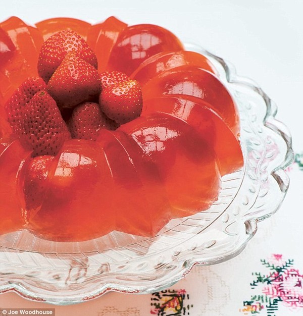 Pink lemonade jelly