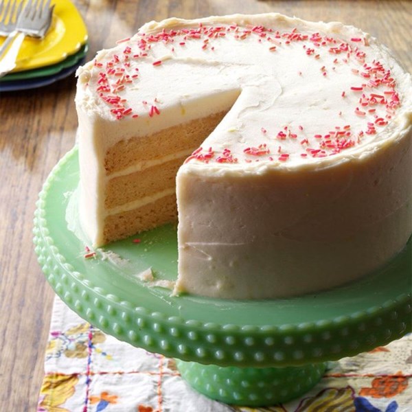 Pink lemonade stand cake