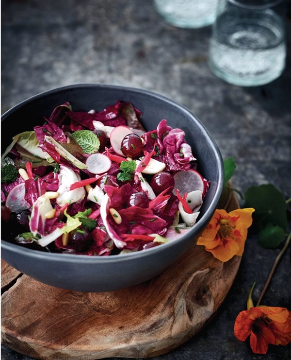 Pink salad