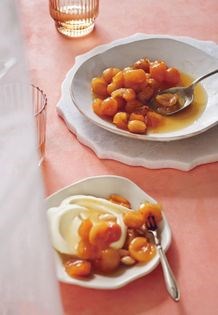 Pink salt, saffron and Hunza apricot meetha