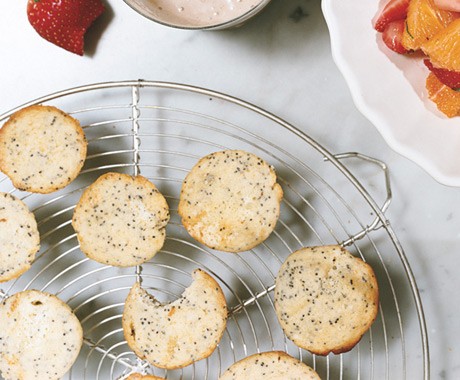 Pint-size lemon-poppy seed muffins