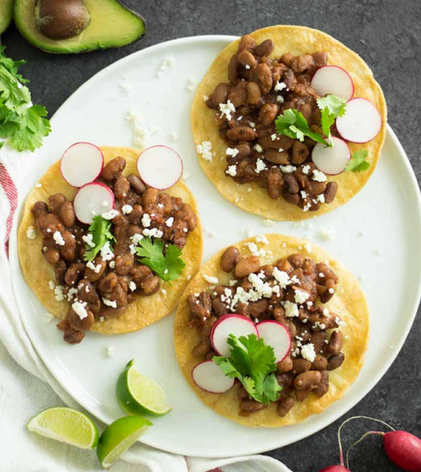 Pinto bean tinga