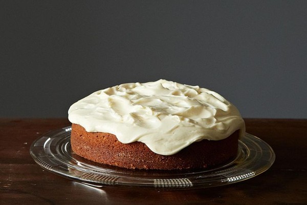 Pioneer-style orange cake