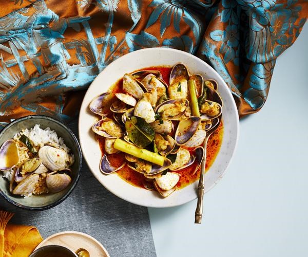 Pipis with Batak sauce