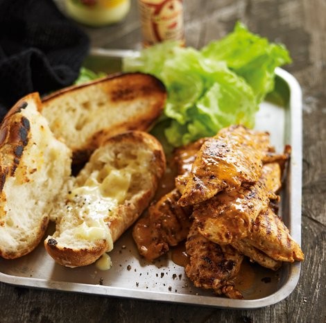 Piri piri chicken burgers