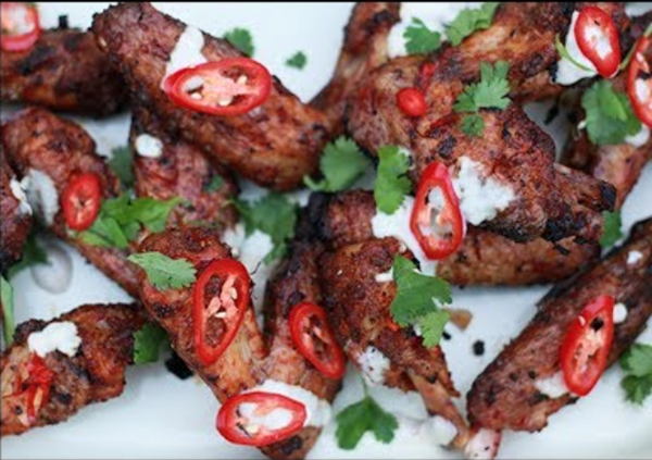 Piri piri chicken wings