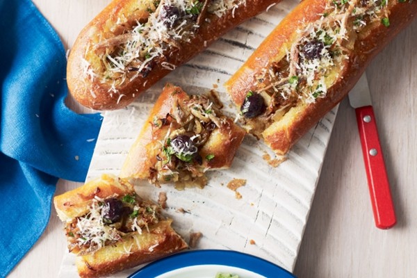 Pissaladiere baguettes