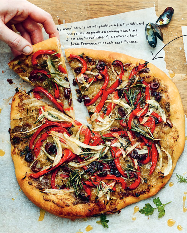 Pissaladière pizza