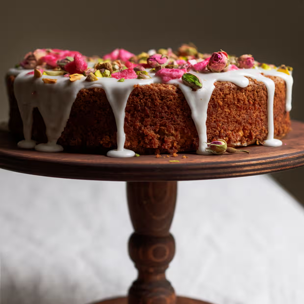 PIstachio and lemon cake