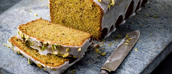 Pistachio and lime cake