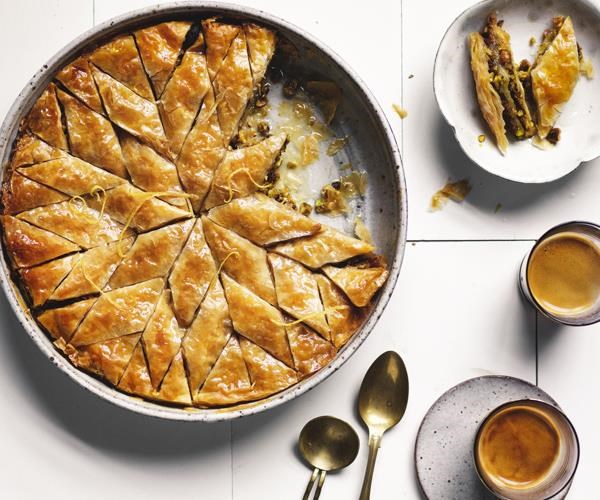 Pistachio baklava