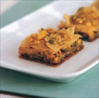 Pistachio baklava