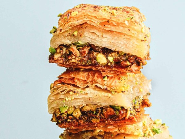 Pistachio baklava