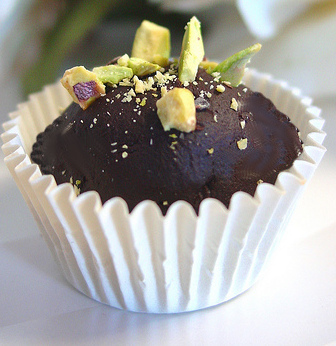 Pistachio butter cups