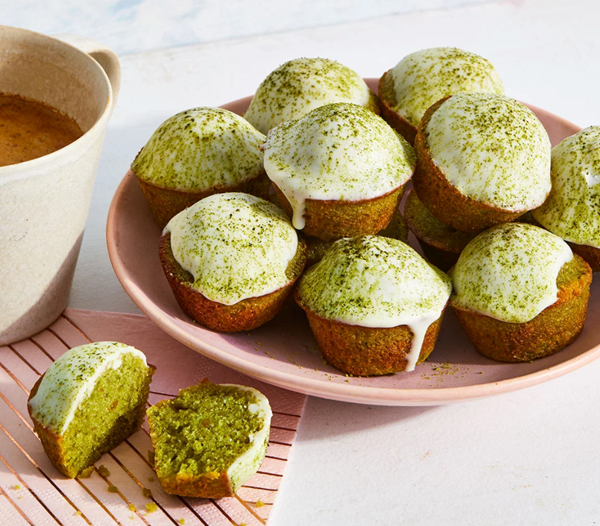 Pistachio buttons