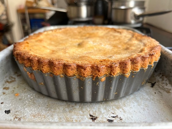 Pistachio gâteau Basque