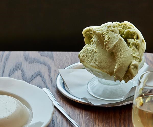 Pistachio gelato