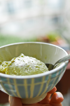Pistachio gelato