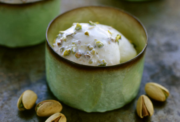 Pistachio gelato