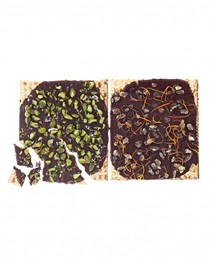 Pistachio, honey & sea salt matzo redo