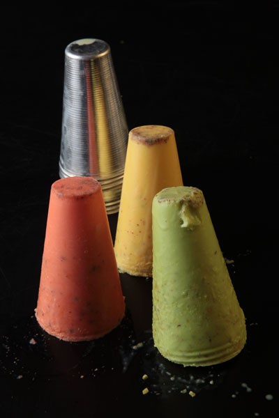 Pistachio ice cream (Pista kulfi)