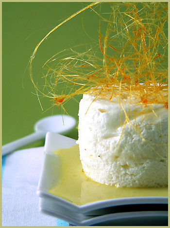 Pistachio île flottante