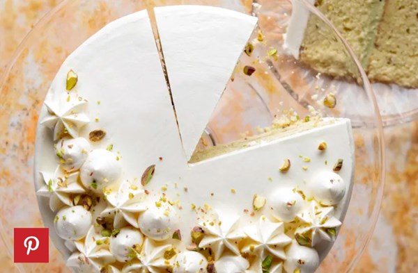 Pistachio lemon cake