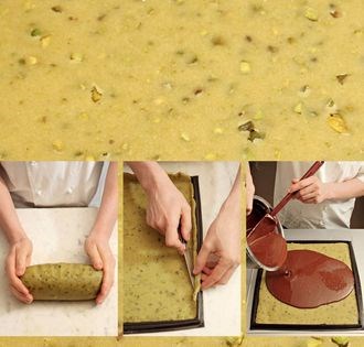 Pistachio marzipan